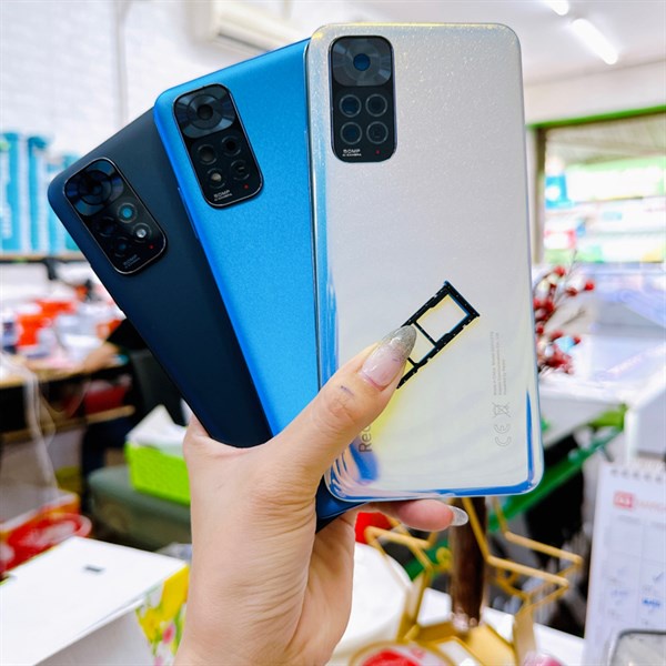 Bộ vỏ Xiaomi Redmi Note 11 4G zin mấu máy chuẩn ( chưa bao gồm nút vân tay)