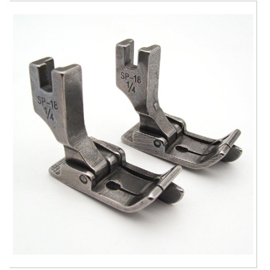 Chân vịt diễu mí SP18 1/4 dùng cho máy may 1 kim công nghiệp