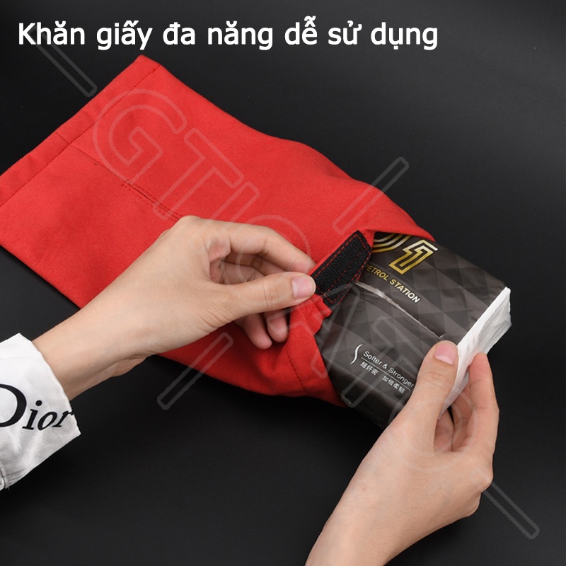 GTIOATO HộP ĐựNg GiấY ĂN Lưng Ghế Xe Hơi TúI Treo Đồ Sau Ghế Ô Tô Hộp Đựng Khăn Giấy Ô Tô HộP ĐựNg GiấY TrêN Xe Ô Tô TúI Treo Sau Ghế Ô Tô Phụ Kiện Xe Hơi Cho Mitsubishi L300 L200 Xpander Cross Outlander Attrage Xpander Lancer
