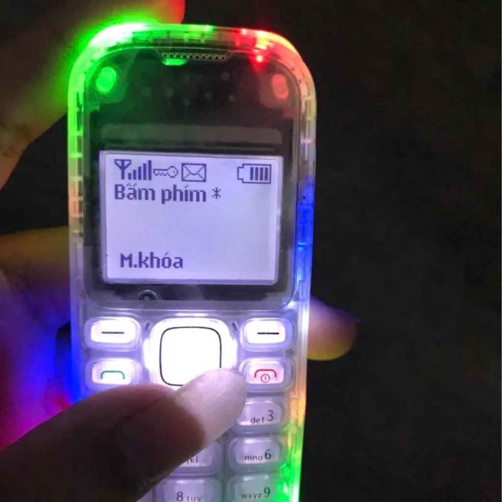 Điện Thoại Nokia 1280 Độ Led Đẹp 10 Bóng Đèn Nháy