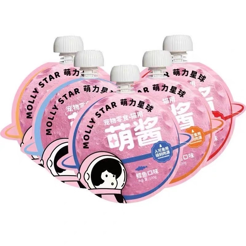 THANH LÝ Sup thưởng cho mèo siêu ngon MOLLY STAR 100g