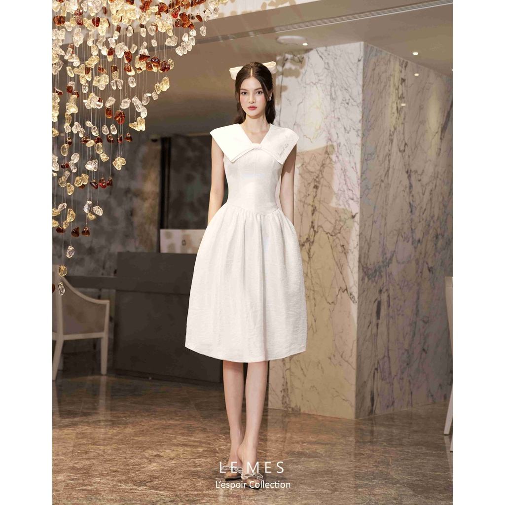 LEMES - Váy trắng thiết kế EM DRESS