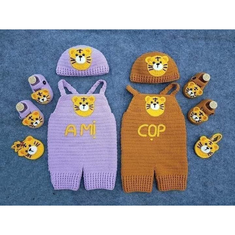 YẾM MÓC LEN EM BÉ HANDMADE