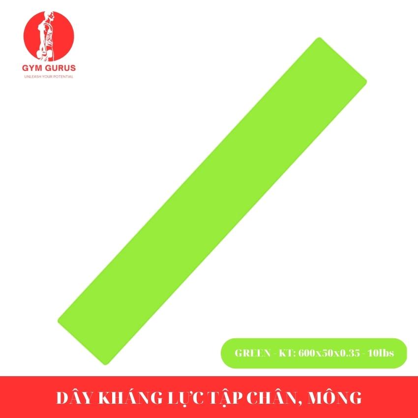 Dây kháng lực tập chân bóng đá gym mông aolikes miniband cao su GYM GURUS