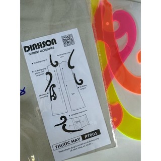 Bộ 3 cây thước vẽ cong