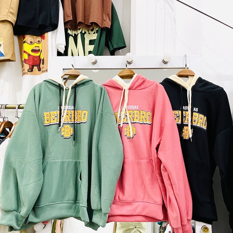 Áo Hoodie Form Rộng Nam Nữ Chữ Beebro Chất Nỉ Bông Dày Dặn Unisex❤️Áo Mũ Ulzzang Nam Nữ Phong Cách Hàn Quốc | BigBuy360 - bigbuy360.vn