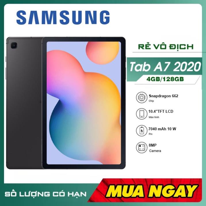 Máy tính bảng Samsung Galaxy Tab A7 - Máy đẹp pin khỏe chiến game tốt bao test máy đổi trả trong 7 ngày