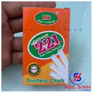 Combo 2 Hộp (10 Cây/Hộp) Phấn Trắng Không Bụi MIC