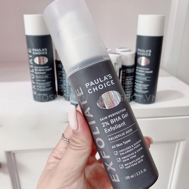 Gel loại bỏ tế bào chết Paula Choice Skin Perfecting 2% BHA Gel Exfoliant 100m