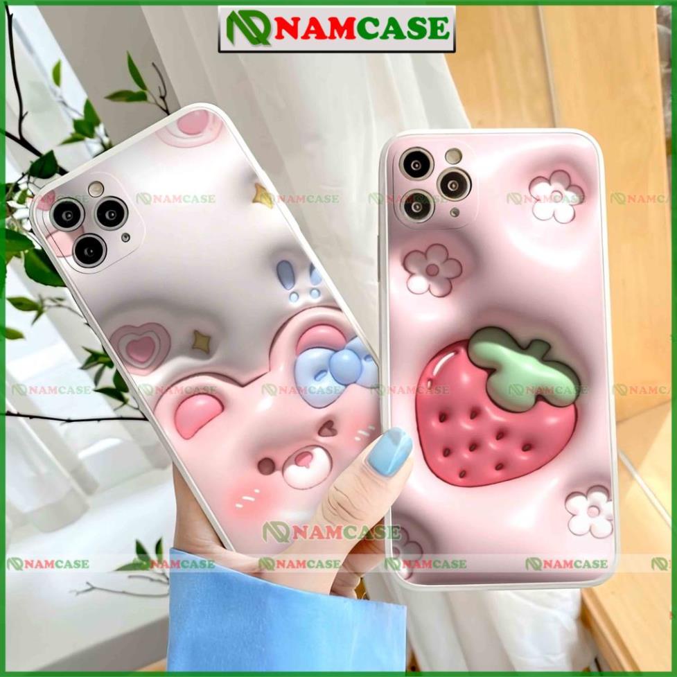 Ốp lưng iphone cặp đôi hoạt hình 3D độc lạ ngộ nghĩnh dễ thương đẹp cho ip 6/6s/7/8/X/XS/11/12/13/14 Pro Plus Max