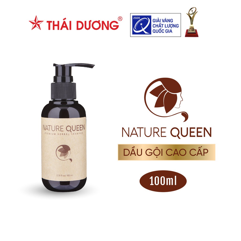 [Mã SGTTC30K giảm 30K] Dầu gội thảo dược Nature Queen 100ml - Sao Thái Dương