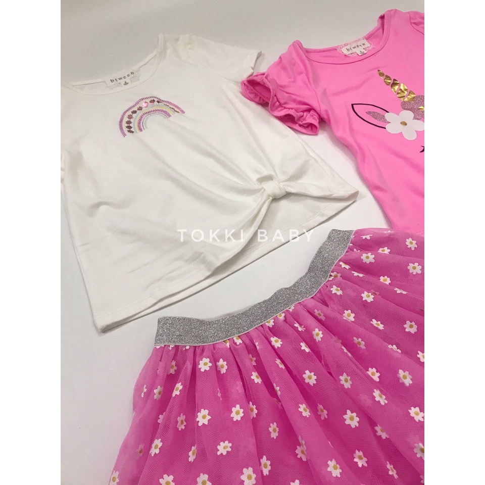 Set 4 chi tiết dư xịn pony hồng cho bé gái BBT005