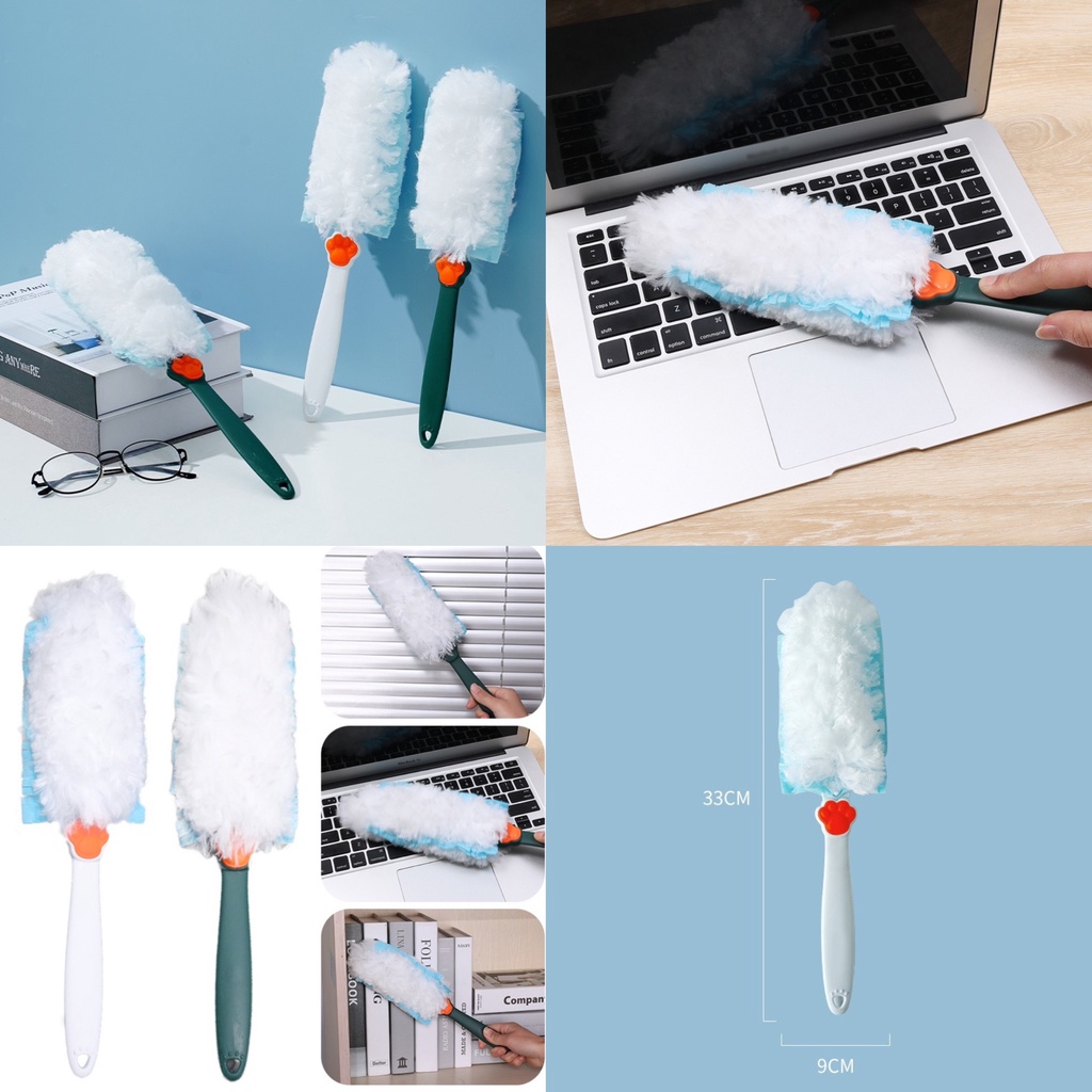 Chổi Quét Bụi Cầm Tay Dọn Dẹp Nhà Cửa Sạch Sẽ Mềm Mại Chống Bụi Bẩn Tiện Dụng PK069