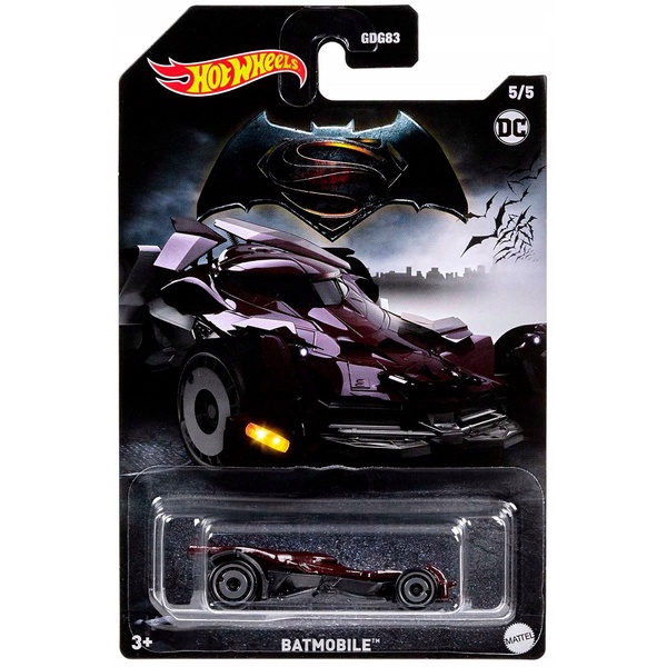Xe mô hình Hot Wheels Batmobile (Batman vs. Superman)