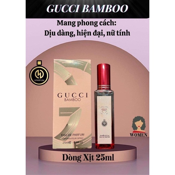 Nước hoa Gucci Bambo 25ml Chính Hãng thơm lâu