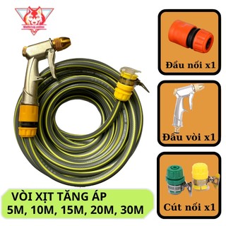 Vòi xịt tăng áp tưới cây, rửa xe, dọn dẹp nhà cửa đầy đủ công năng cho gia đình bạn(đầu vòi tay cầm)