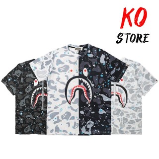 Áo thun Bape Shark zip SS2022, Áo tee Bape T-Shirt Chất liệu Cotton,DuSo.LuxuryStreetwear