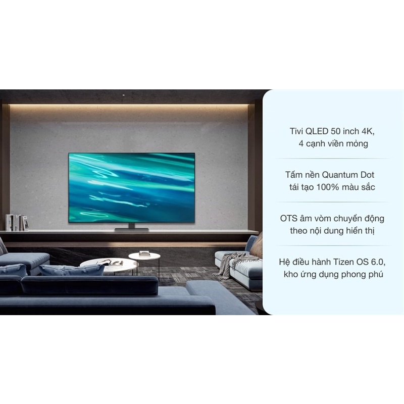Smart Tivi QLED 4K 50 inch Samsung QA50Q80A 2021 - VN