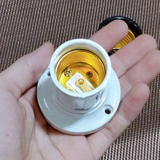 Đuôi đèn ngồi NINA đuôi E27 trắng và đen