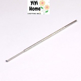Dụng cụ lấy ráy tai, cây móc lỗ tai bằng thép chống gỉ 12cm