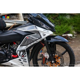 Tem rời Winner V1 đen trắng - mẫu LB Performance