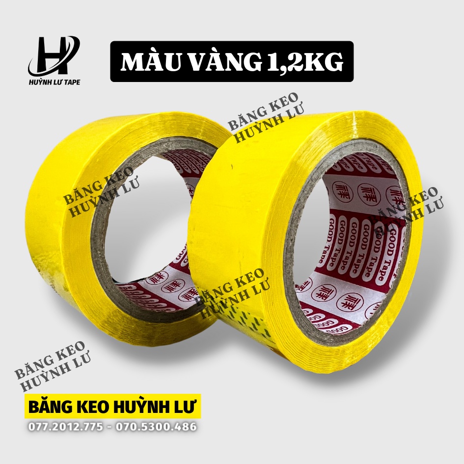 LẺ CUỘN BĂNG KEO MÀU 48MM - băng keo dán thùng , đóng hàng