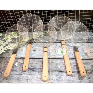 Vợt vòng cán gỗ (6 size từ 20cm đến 30cm)