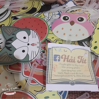 10 Quạt tay cute con vật