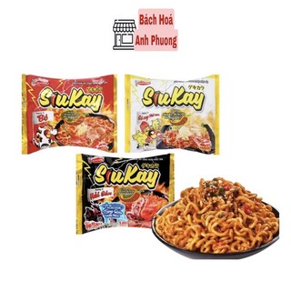 Mì siukay 7 cấp độ vị bò hải sản 128gr acecook