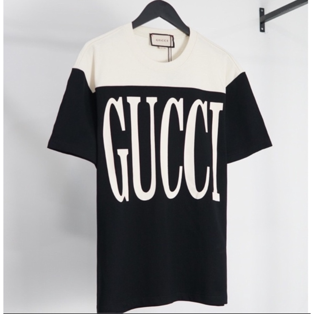 Áo Phông GUCCI BALENCIAGA Chất Liệu Cotton Hình In 5D - Áo Phông Cổ ...