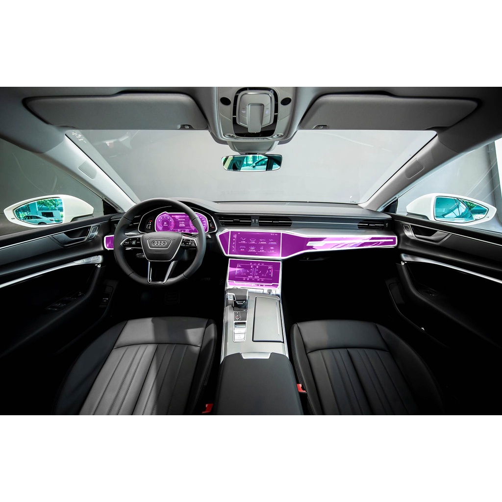 AUDI A7 2020-2023 - Film PPF dán bảo vệ nội thất ô tô - AUTO6 &lt; Chống xước và che mờ các vết xước cũ hiệu quả &gt;