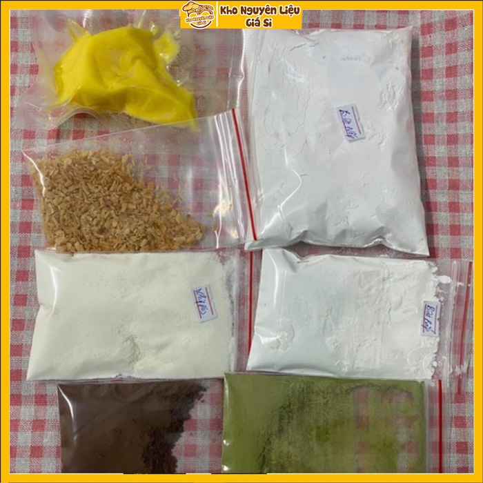 Set nguyên liệu làm bánh Mochi chấm kem sữa 5 vị "Hot Trend 2023"