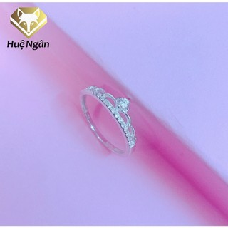 Nhẫn bạc Ý 925 Bạc xinh  - Vương miện đẹp RR1507
