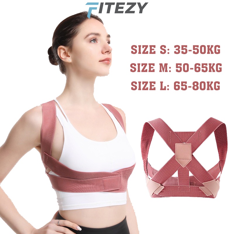 Đai khắc phục gù lưng và bảo vệ vòng 1 FITEZY hỗ trợ nhảy dây tập luyện tại nhà