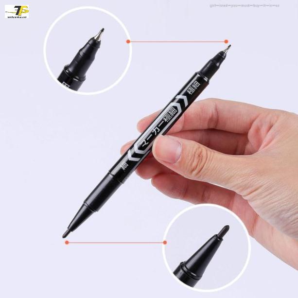 Bút lông dầu, Bút dạ kính 2 đầu MO-120 viết trên nhiều chất liệu