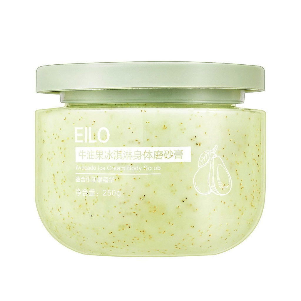 Kem Tẩy Tế Bào Chết Toàn Thân Làm Trắng Da Chiết Xuất Bơ 250g