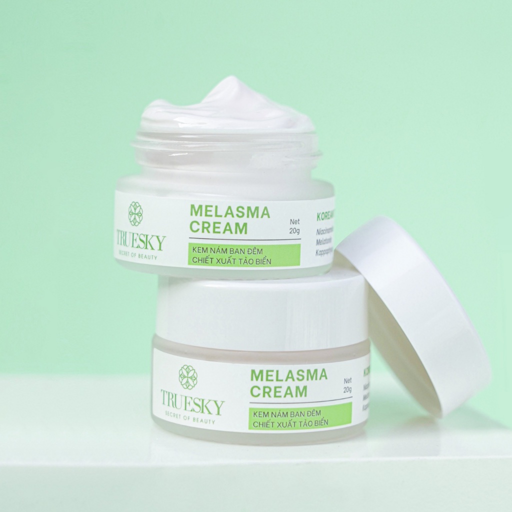 Kem nám và tàn nhang Truesky Melasma Cream chiết xuất tảo biển 20g - Truesky Việt Nam