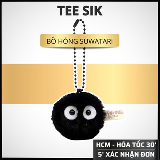 Móc khóa bồ hóng TEE SIK móc chìa khóa cute hình con bồ hóng phim hoạt hình Ghibli cực đáng yêu dễ thương