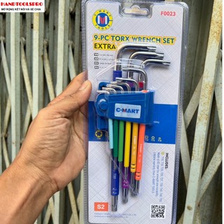 Bộ lục giác hình sao 9 cây F0023 C-MART ( 9 màu )