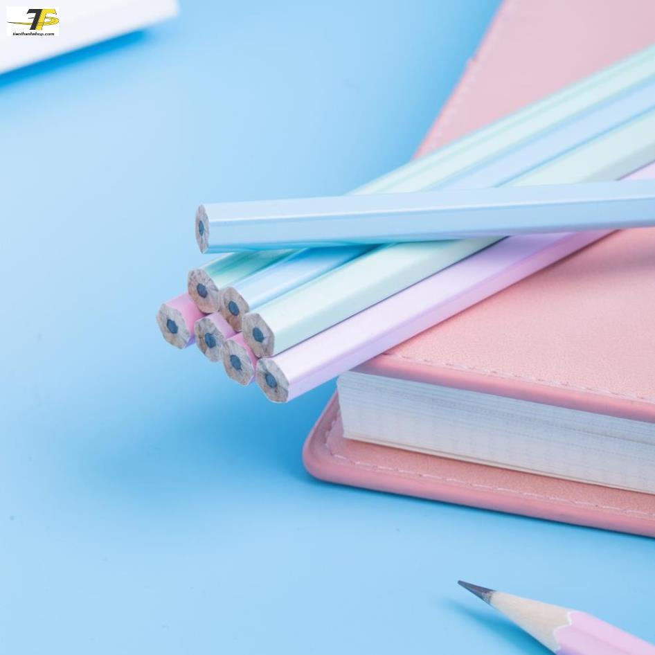 Bút chì lục giác 2B Deli E37000 - ngòi không gãy