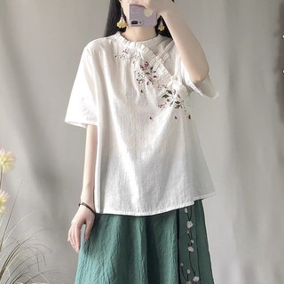 [Order] Áo pháp phục boho vi tage cổ trang trung hoa hán phục đi lễ chùa trang phục bàn trà đạo spa ngồi thiền
