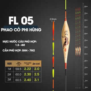 Phao Cỏ Phi Hùng - phao câu đài