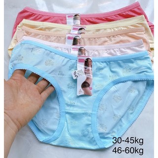Quần lót nữ cotton gấm quần lót nữ thun lạnh big size quần lót nữ 70kg quần lót nữ size nhỏ 30-65kg quần lót bigsize