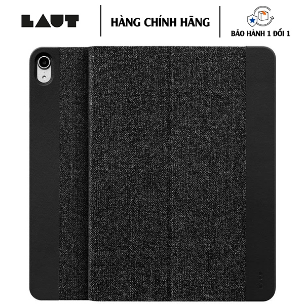 Ốp lưng cho iPad Pro 12.9 inch (cho máy đời 2018) Laut Flight Folio Khung nhựa TPU mềm, chống sốc tốt