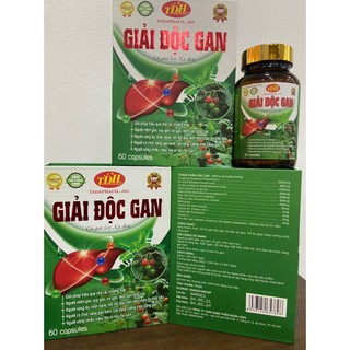 Giải độc gan Cà gai leo xạ đen hỗ trợ viêm gan suy gan men gan cao mát gan