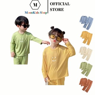 Bộ thun lạnh dài tay cho bé✨THUN LẠNH 100%✨minkymom dài tay quần áo bé trai,bé gái từ 6-18kg,đồ cho bé sơ sinh