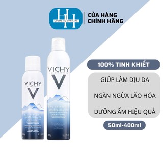 Xịt khoáng Vichy Mineralizing Thermal Water cấp ẩm bảo vệ da 150ml - 300ml