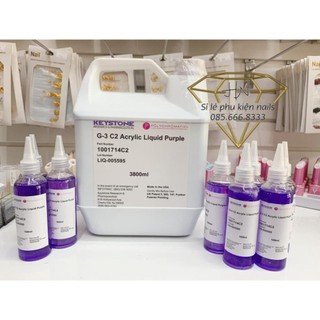 Dung Dịch Liquit keystone Mỹ Đắp Bột, Làm Hoa chai 100ML, keystone lâu khô