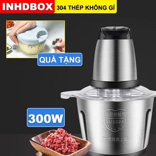 Máy xay thịt đa năng máy xay thịt máy xay tỏi ớt 2L Máy xay tiêu, xay hạt ngũ cốc, xay cafe đa năng