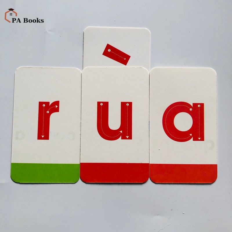 Thẻ học thông minh chữ cái và chữ ghép